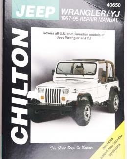 Boek Werkplaats YJ 1971-1986 Chilton/nieuw