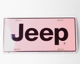 Kentekenplaat Jeep-6/nieuw