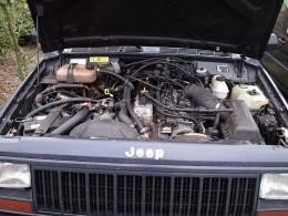 Motor kaal 4.0 85-92 XJ/gebruikt