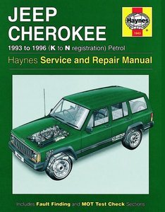 Boek Werkplaats XJ 1993-1996 Petrol Haynes/nieuw