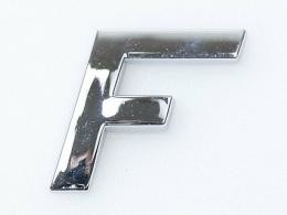 Embleem Letter F/nieuw