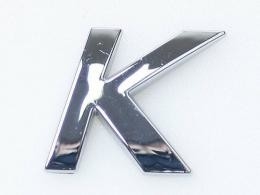 Embleem Letter K/nieuw