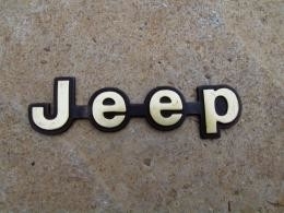 Embleem Jeep chrome XJ/gebruikt