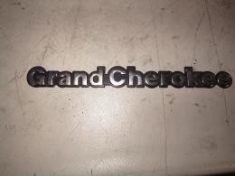Embleem Grand Cherokee Zilver ZJ/gebruikt